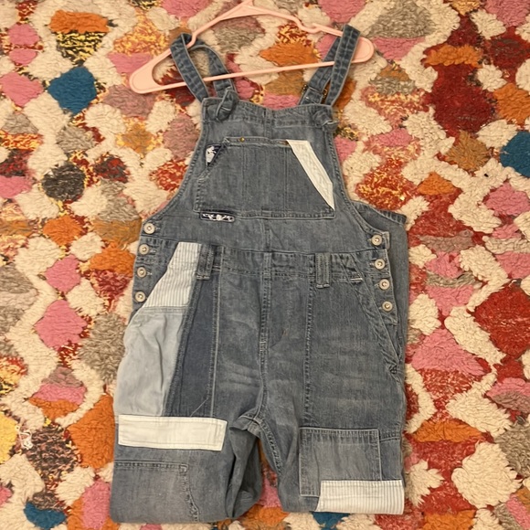 Anthropologie Patched Overalls - Picture 2 of 2